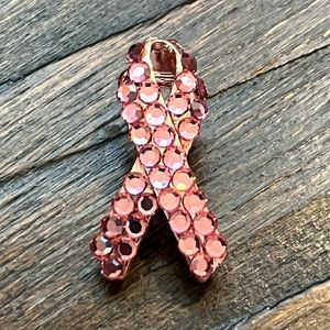 Breast cancer bling pin Coldwater Creek